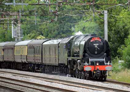 Purchase photo of 46233 DUCHESS OF SUTHERLAND at London - South Kenton